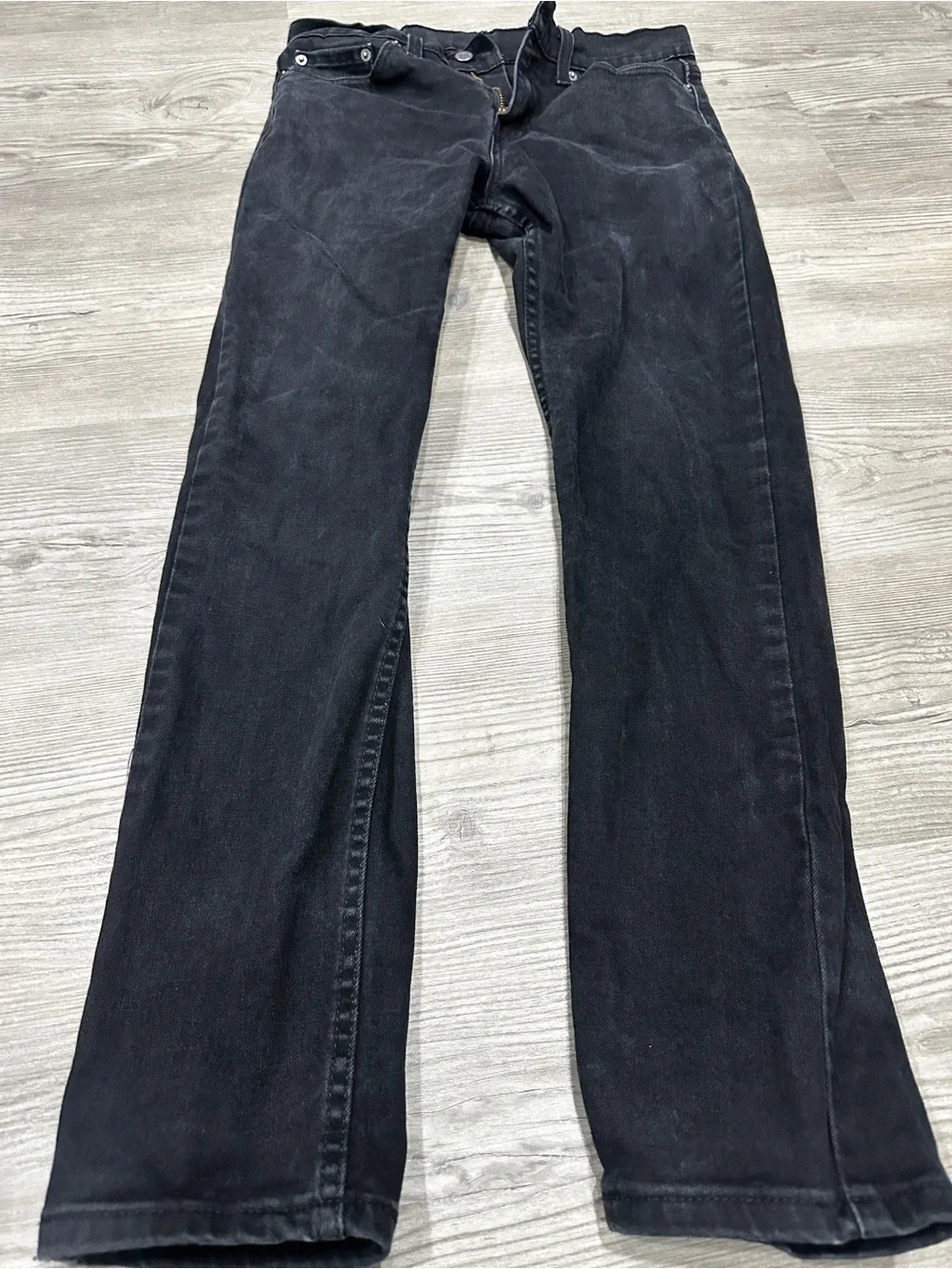 Levi's Black jeans (faded)